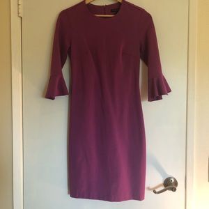 Banana Republic flutter sleeve dress. Never worn!